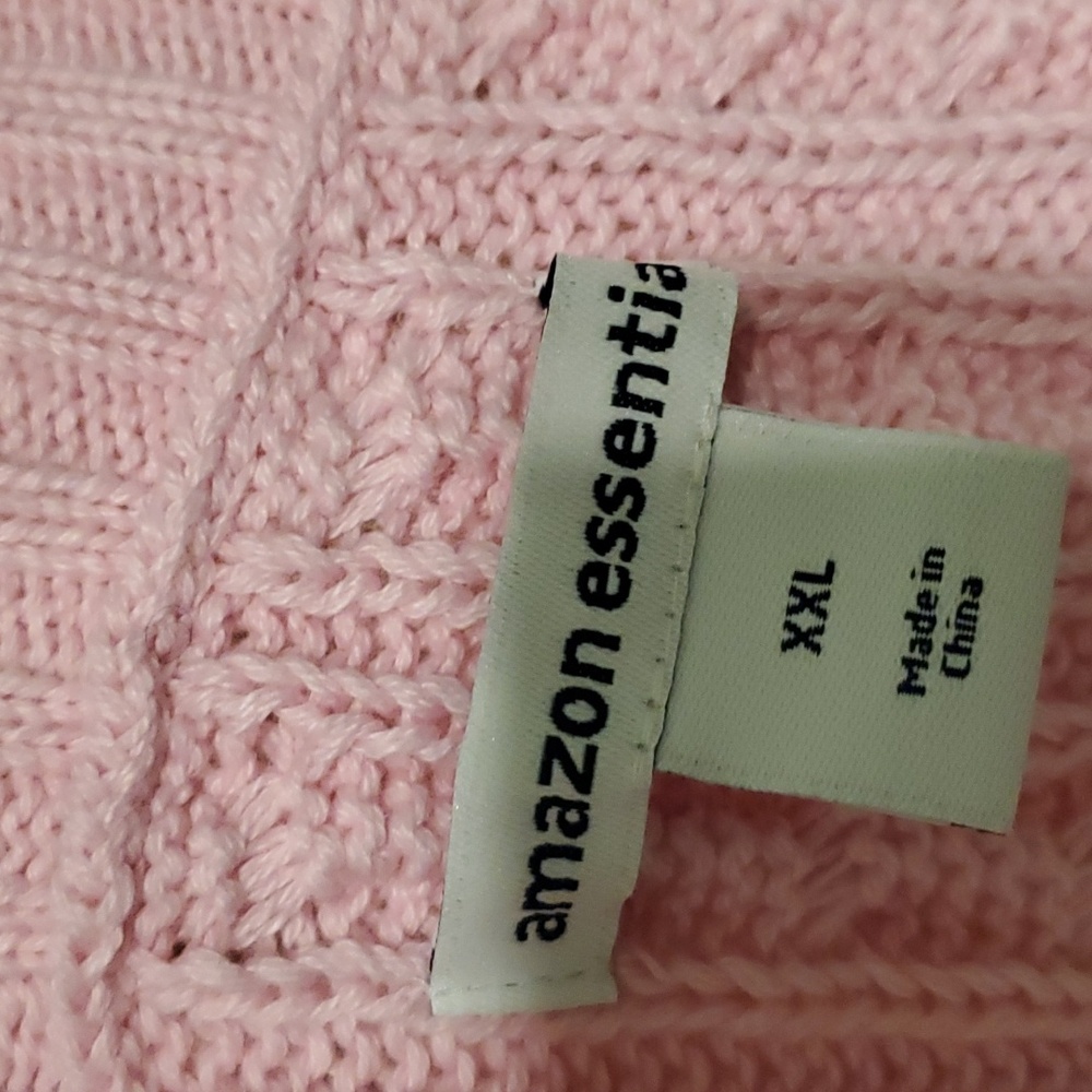 Amazon Essentials Women's Fisherman Cable Long Sleeve Crewneck Sweater XXL NWT - Picture 4 of 7